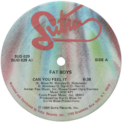 Fat Boys Can You Feel It Vinyl 12" USED
