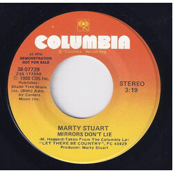 Marty Stuart Mirrors Don't Lie USED VINYL 7INCH 45 RPM PROMO