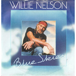 Willie Nelson Blue Skies / Funny How Time Slips Away USED VINYL 7INCH 45 RPM SINGLE PROMO STEREO