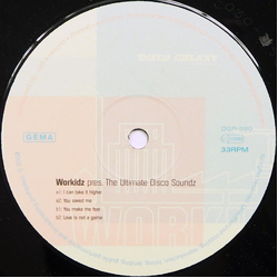 Workidz The Ultimate Disco Soundz Vinyl 12" USED