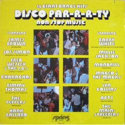 Various Disco Par-r-r-ty Vinyl LP USED