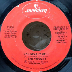 Rod Stewart You Wear It Well USED VINYL 7INCH 45 RPM SINGLE STYRENE