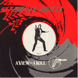 Duran Duran A View To A Kill Vinyl 7" USED