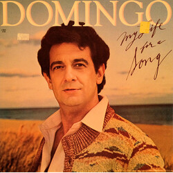 Placido Domingo My Life For A Song Vinyl LP USED