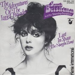 Sarah Brightman / The Starship Troopers The Adventures Of The Love Crusader Vinyl 7" USED