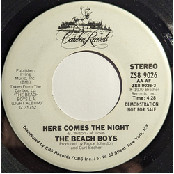 The Beach Boys Here Comes The Night Vinyl 7" USED