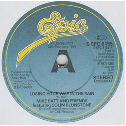 Mike Batt And Friends / Colin Blunstone Losing Your Way In The Rain Vinyl 7" USED