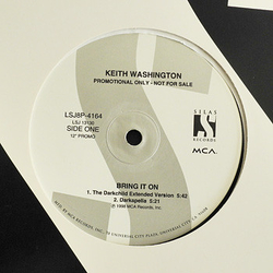 Keith Washington Bring It On Vinyl 12" USED