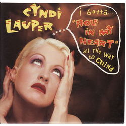 Cyndi Lauper Hole In My Heart (All The Way To China) Vinyl 7" USED