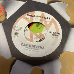 Cat Stevens Banapple Gas Vinyl 7" USED