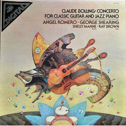 Claude Bolling / Angel Romero (2) / George Shearing Claude Bolling: Concerto For Classic Guitar And Jazz Piano Vinyl LP USED