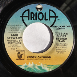 Amii Stewart Knock On Wood Vinyl 7" USED
