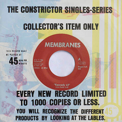 The Membranes Kennedy 63 / Spike Milligan's Tape Recorder Vinyl 7" USED