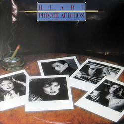 Heart Private Audition Vinyl LP USED