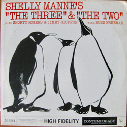 Shelly Manne "The Three" & "The Two" Vinyl LP USED