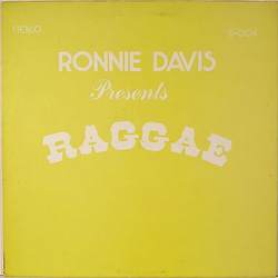 Ronnie Davis Ronnie Davis Presents Raggae Vinyl LP USED