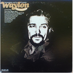 Waylon Jennings Lonesome, On'ry & Mean Vinyl LP USED