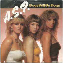 A.S.P. Boys Will Be Boys Vinyl 7" USED
