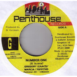 Gregory Isaacs / Marcia Griffiths Number One Vinyl 7" USED