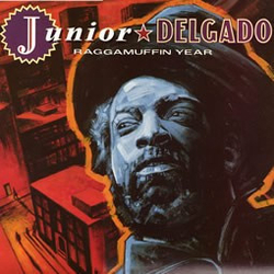 Junior Delgado RaggaMuffin Year Vinyl LP USED