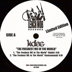 K-Dee The Freshest MC In The World Vinyl 12" USED