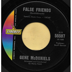 Eugene McDaniels False Friends Vinyl 7" USED