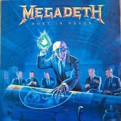 Megadeth Rust In Peace Vinyl LP USED
