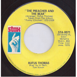 Rufus Thomas The Preacher And The Bear USED VINYL 7INCH 45 RPM