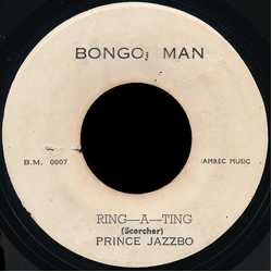Prince Jazzbo / Roland Alphonso Ring-A-Ting / Blue Dot Vinyl 7" USED