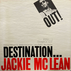 Jackie McLean Destination... Out! Vinyl LP USED