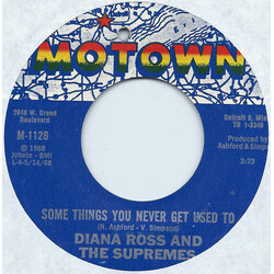 The Supremes Some Things You Never Get Used To / You've Been So Wonderful To Me USED VINYL 7INCH 45 RPM SINGLE