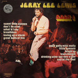 Jerry Lee Lewis Rock! Vinyl LP USED