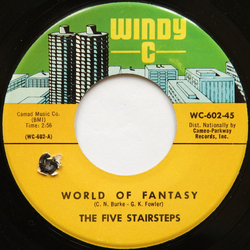 Five Stairsteps World Of Fantasy / Playgirl's Love Vinyl 7" USED