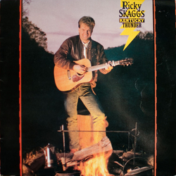Ricky Skaggs Kentucky Thunder Vinyl LP USED
