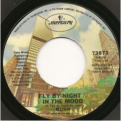 Rush Fly By Night / In The Mood Vinyl 7" USED
