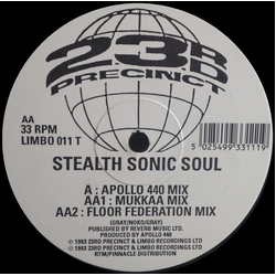 Stealth Sonic Soul Stealth Sonic Soul Vinyl 12" USED