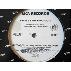 Franke & The Knockouts Outrageous Vinyl 12" USED