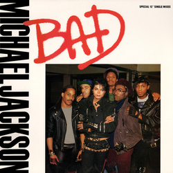 Michael Jackson Bad Vinyl 12" USED