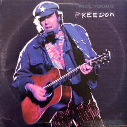 Neil Young Freedom Vinyl LP USED
