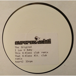 The Original I Luv U Baby (K-Klass Remixes) Vinyl 12" USED