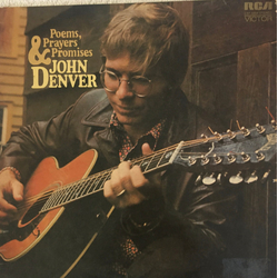 John Denver Poems, Prayers & Promises Vinyl LP USED