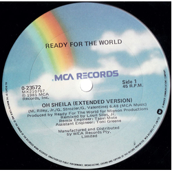 Ready For The World Oh Sheila Vinyl 12" USED