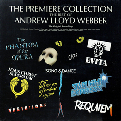 Andrew Lloyd Webber The Premiere Collection - The Best Of Andrew Lloyd Webber Vinyl LP USED