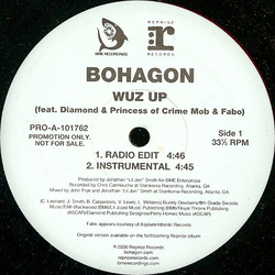 Bo Hagon / Fabo / Diamond (2) / Princess (13) Wuz Up Vinyl 12" USED