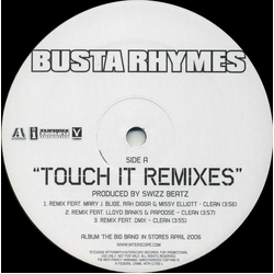 Busta Rhymes / Mary J. Blige / Rah Digga / Missy Elliott / Lloyd Banks / Papoose / DMX Touch It (Remixes) Vinyl 12" USED