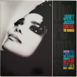 Janet Jackson Control The Remixes Vinyl 2 LP USED