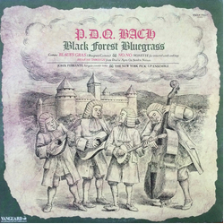P.D.Q. Bach / The New York Pick-Up Ensemble / John Ferrante Black Forest Bluegrass Vinyl LP USED