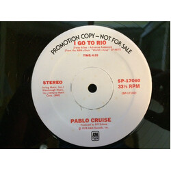 Pablo Cruise I Go To Rio USED VINYL 12INCH 33 S RPM SINGLE PROMO STEREO