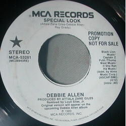 Debbie Allen Special Look USED VINYL 7INCH 45 RPM PROMO