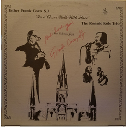 Father Frank Coco S.J. / Ronnie Kole Trio In A Closer Walk With Three Vinyl LP USED